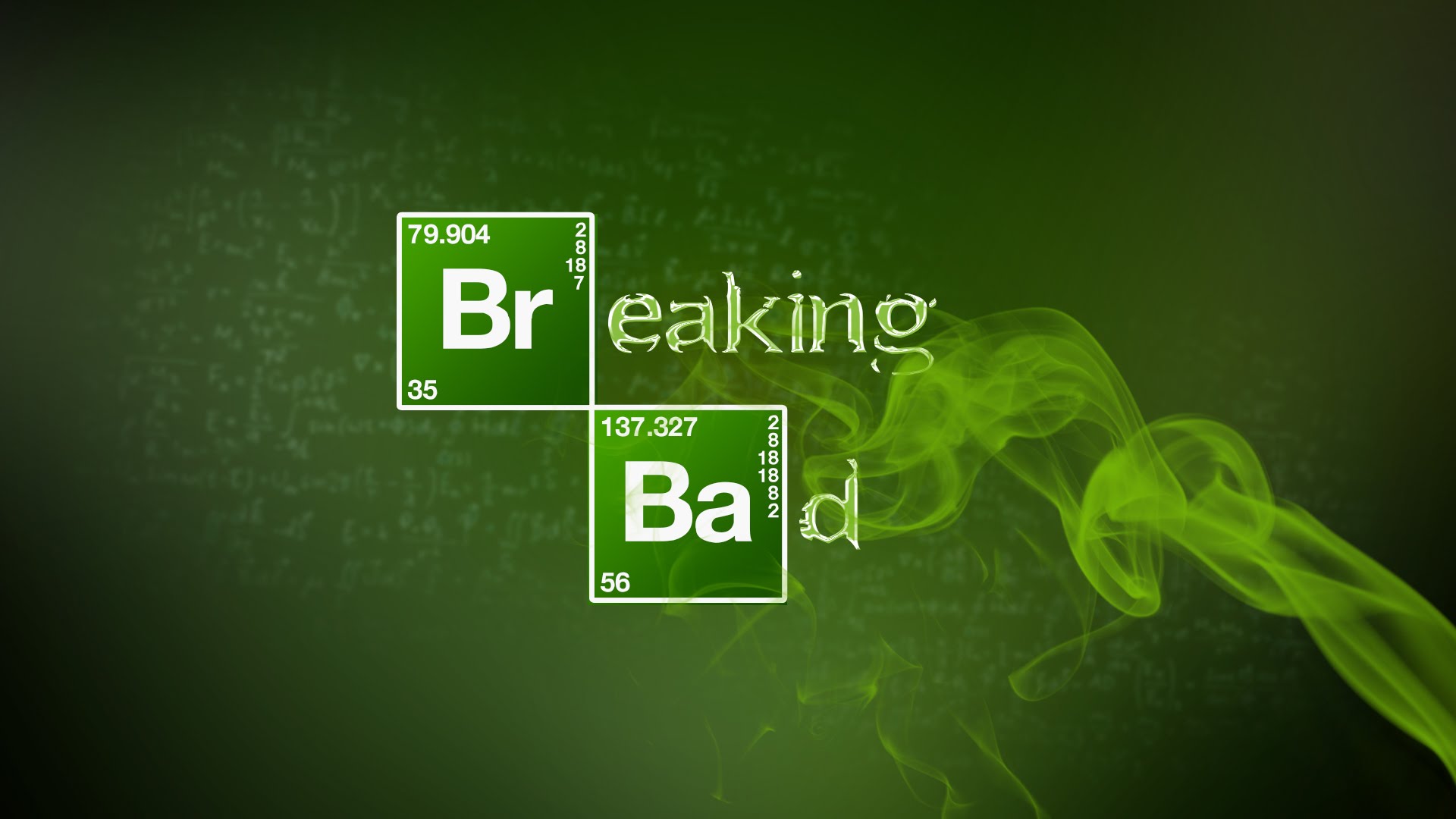 Breaking Bad Logo Smoke Background